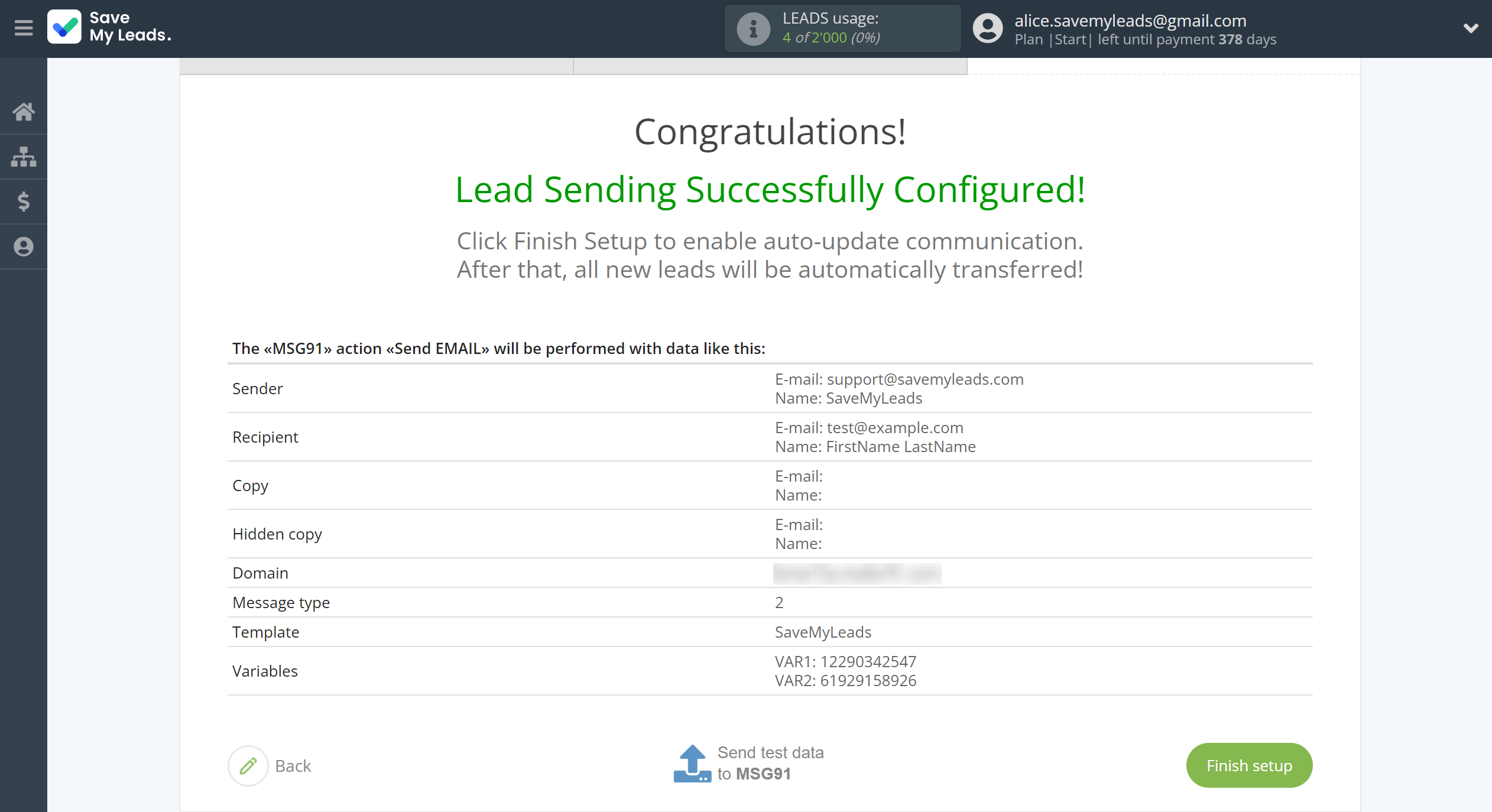 How to Connect Google Lead Form with MSG91 Send Email | Test data How to Connect Google Lead Form with MSG91 Send Email | Test data