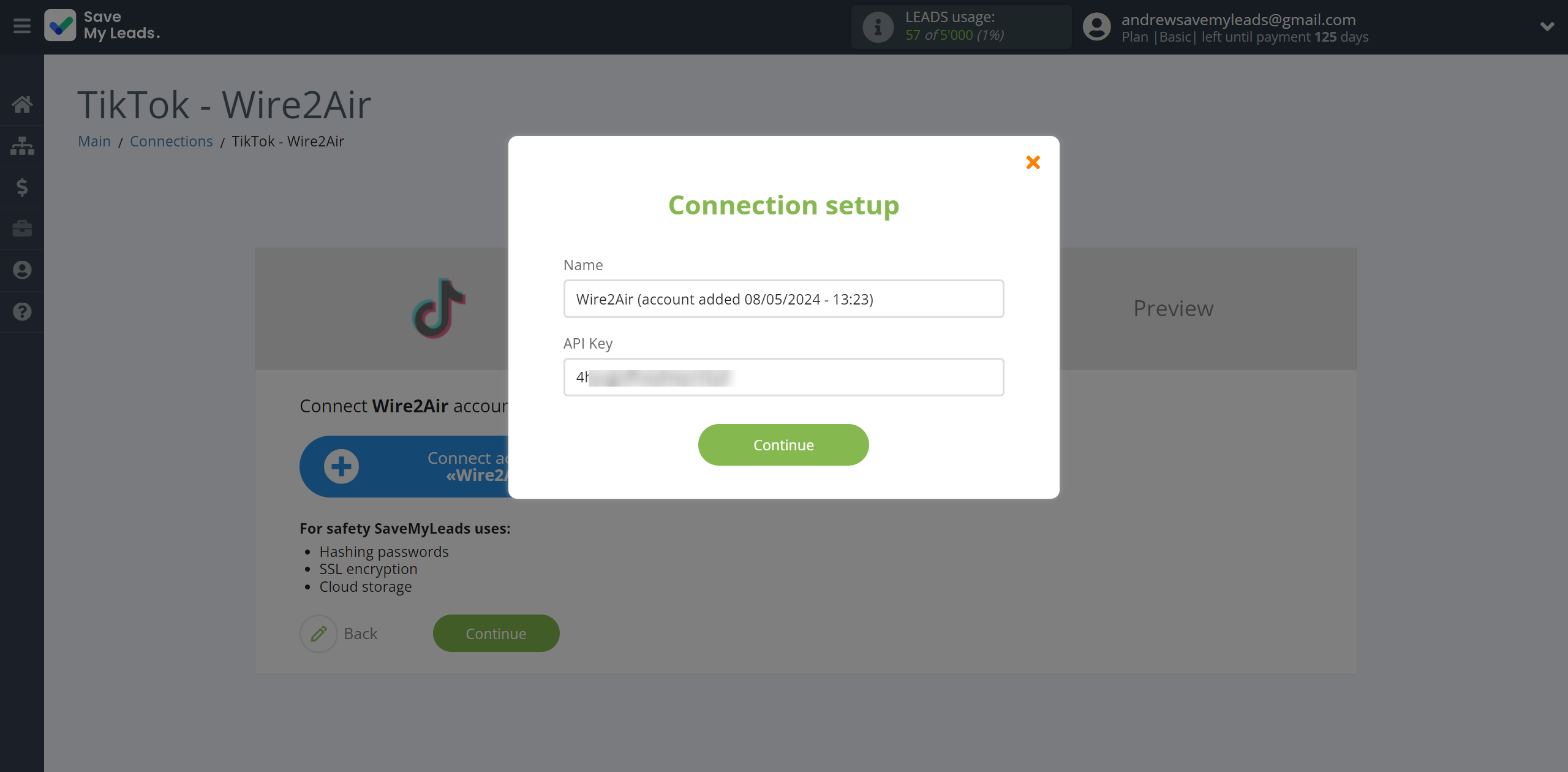 How to Connect TikTok with Wire2Air | Data Destination account connection How to Connect TikTok with Wire2Air | Data Destination account connection