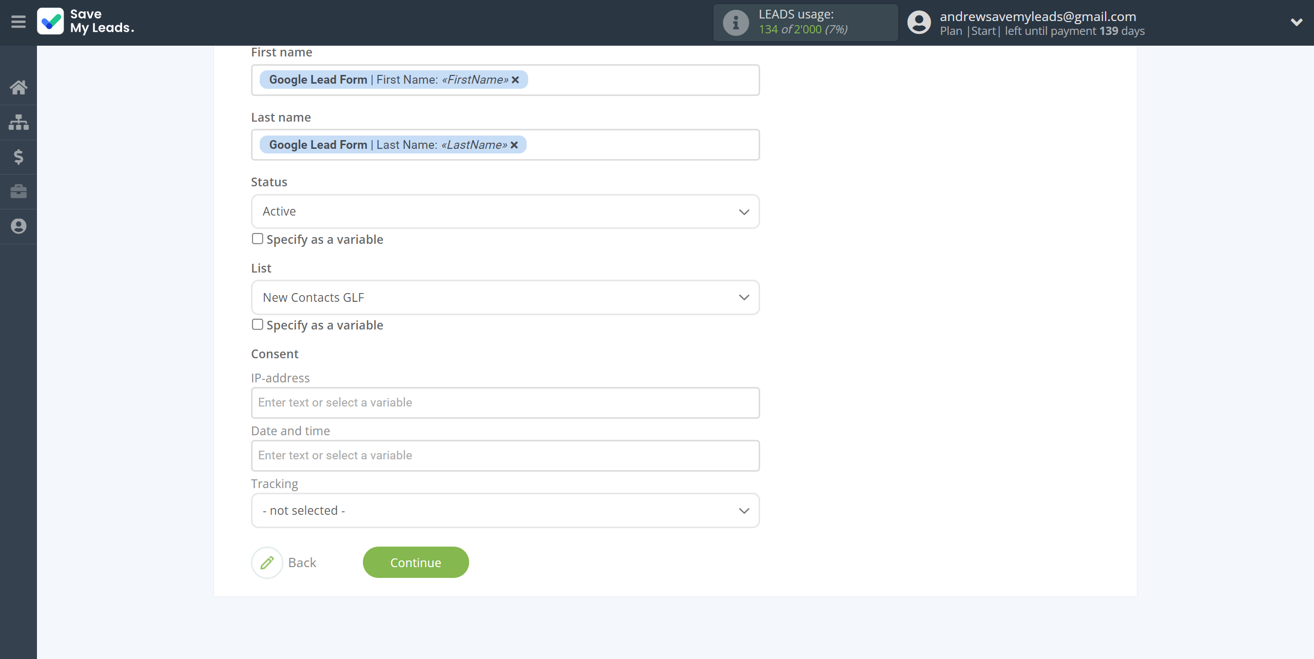 How to Connect Google Lead Form with Elastic Email Create Contacts | Assigning fields How to Connect Google Lead Form with Elastic Email Create Contacts | Assigning fields