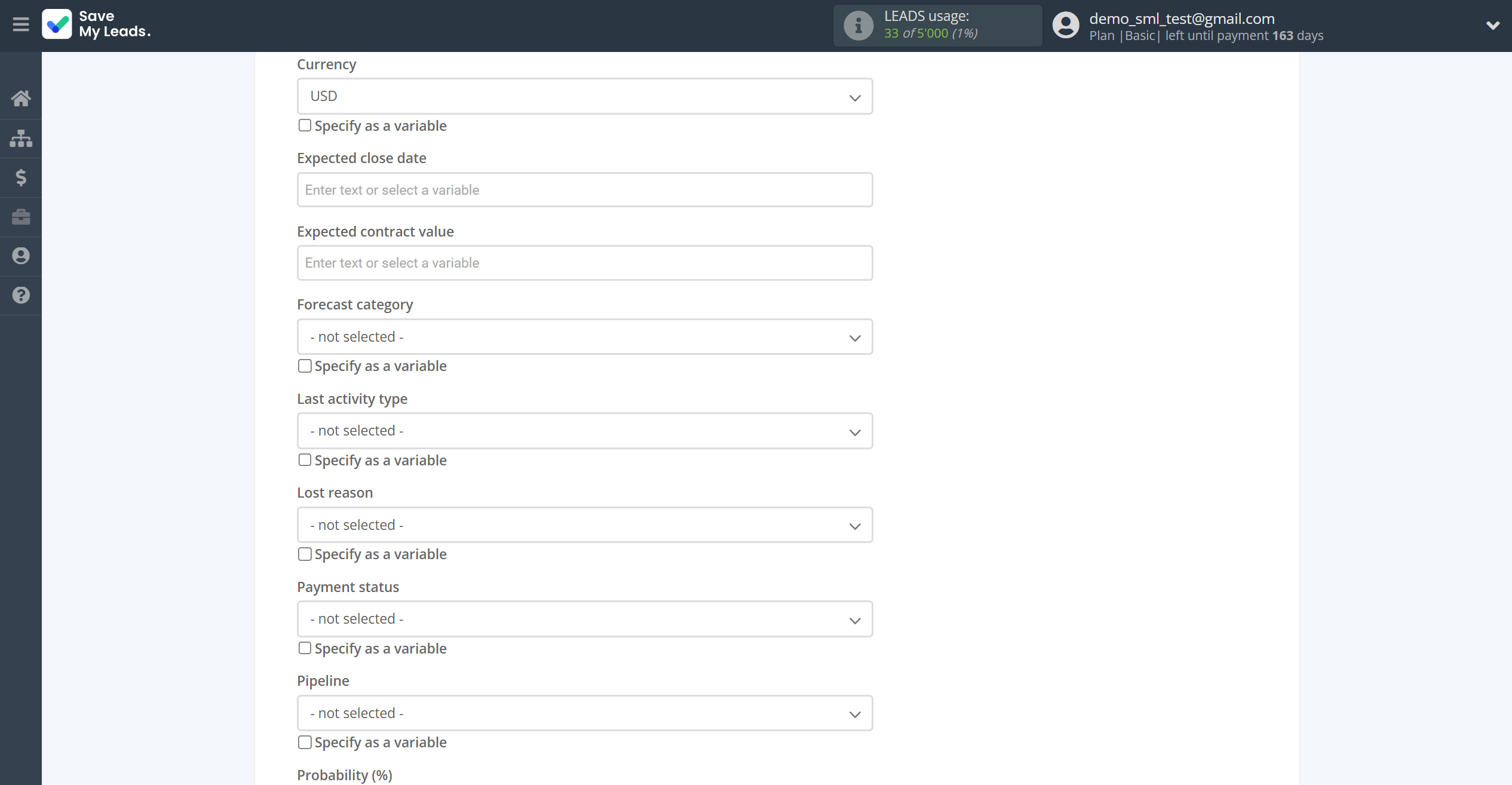 How to Connect TikTok with Freshworks Create Deal | Assigning fields How to Connect TikTok with Freshworks Create Deal | Assigning fields