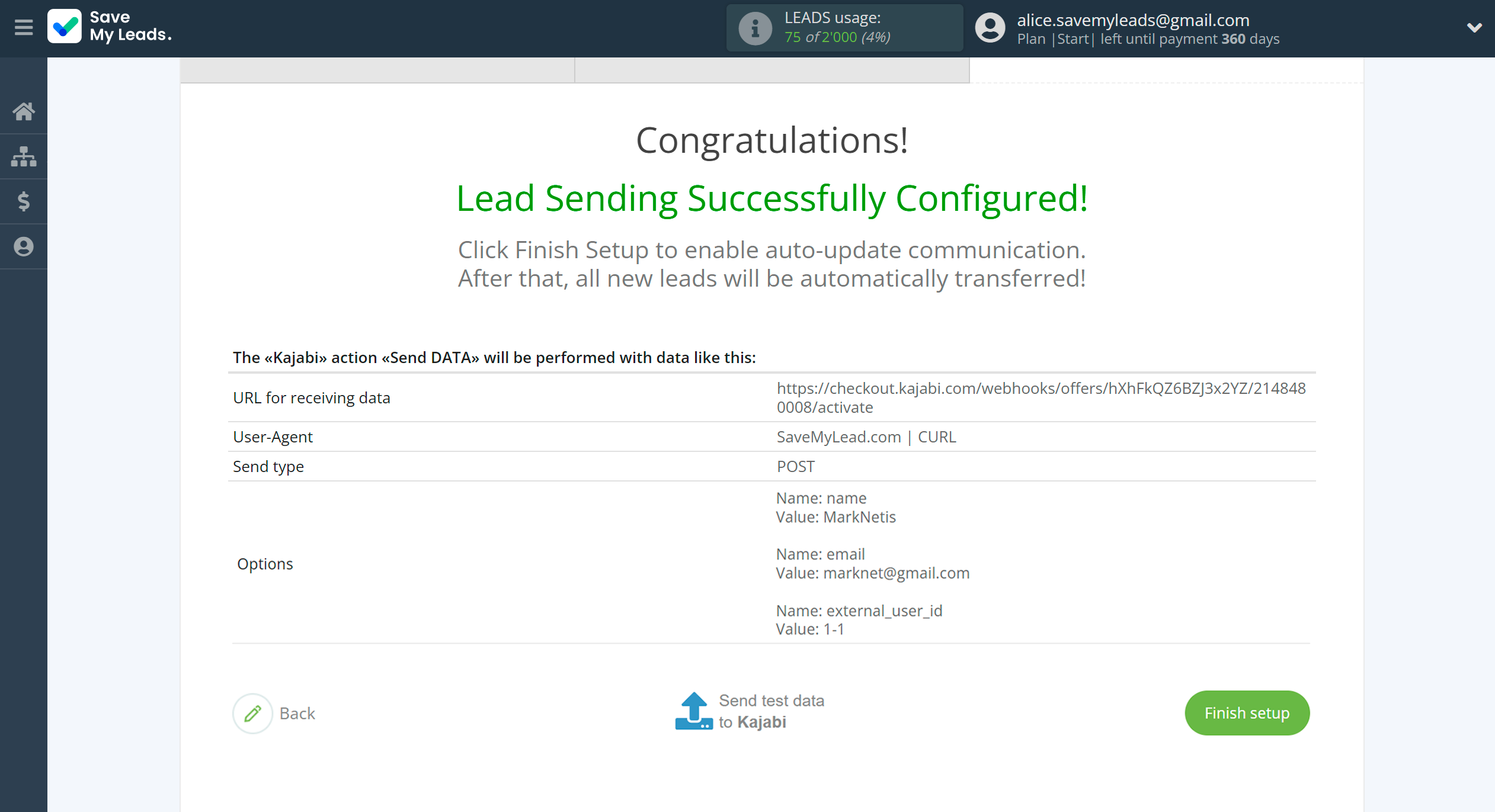 How to Connect Webhooks with Kajabi | Test data How to Connect Webhooks with Kajabi | Test data