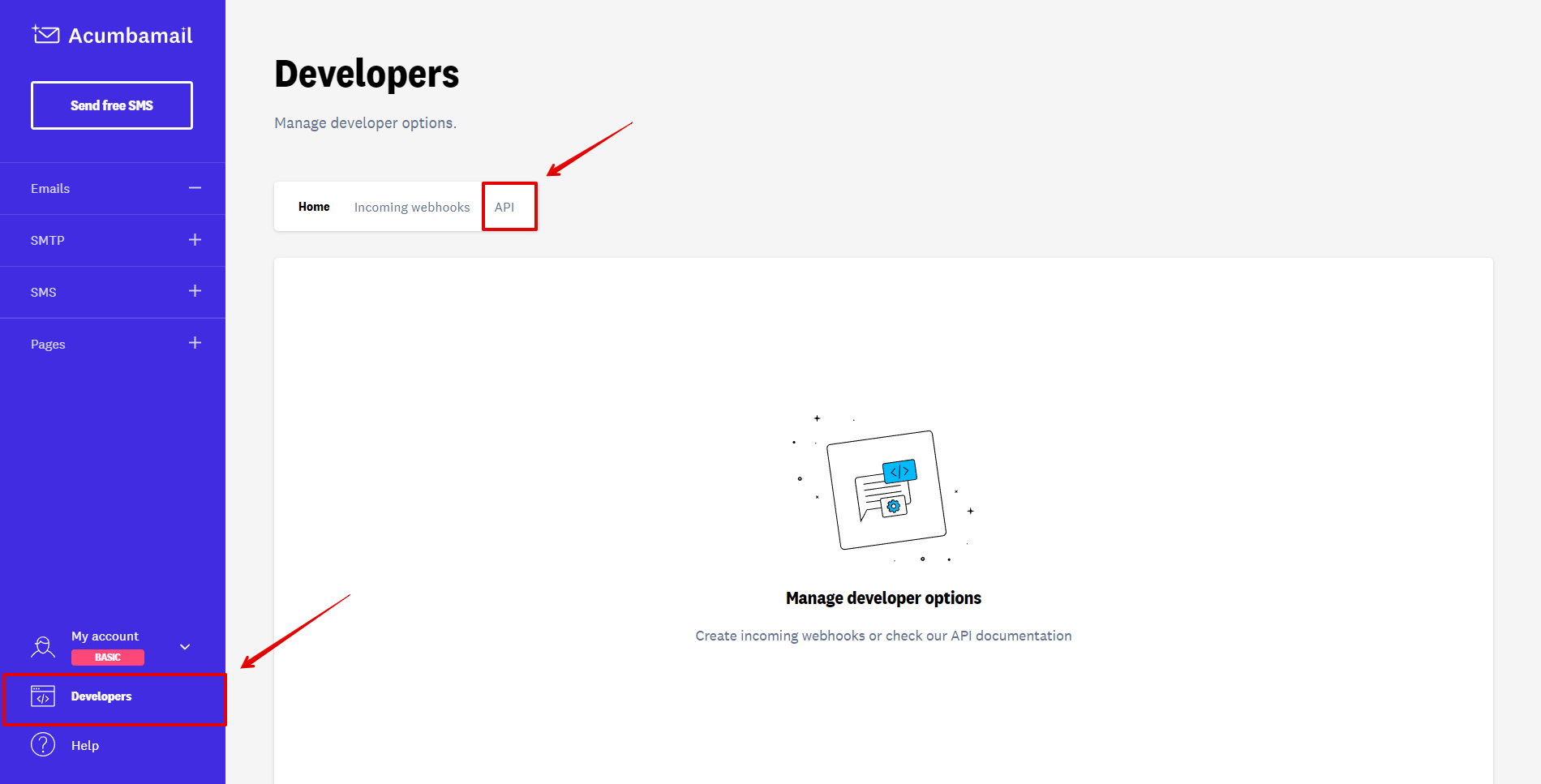 How to Connect Webhooks with Acumbamail Send SMS | Data Destination account connection How to Connect Webhooks with Acumbamail Send SMS | Data Destination account connection