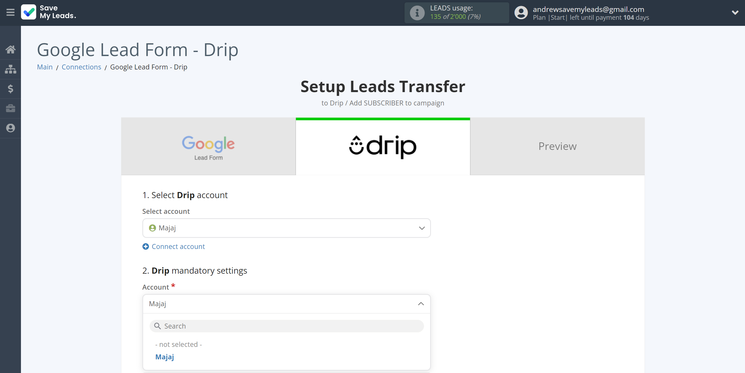 How to Connect Google Lead Form with Drip Add Subscribers to campaign | Assigning fields How to Connect Google Lead Form with Drip Add Subscribers to campaign | Assigning fields