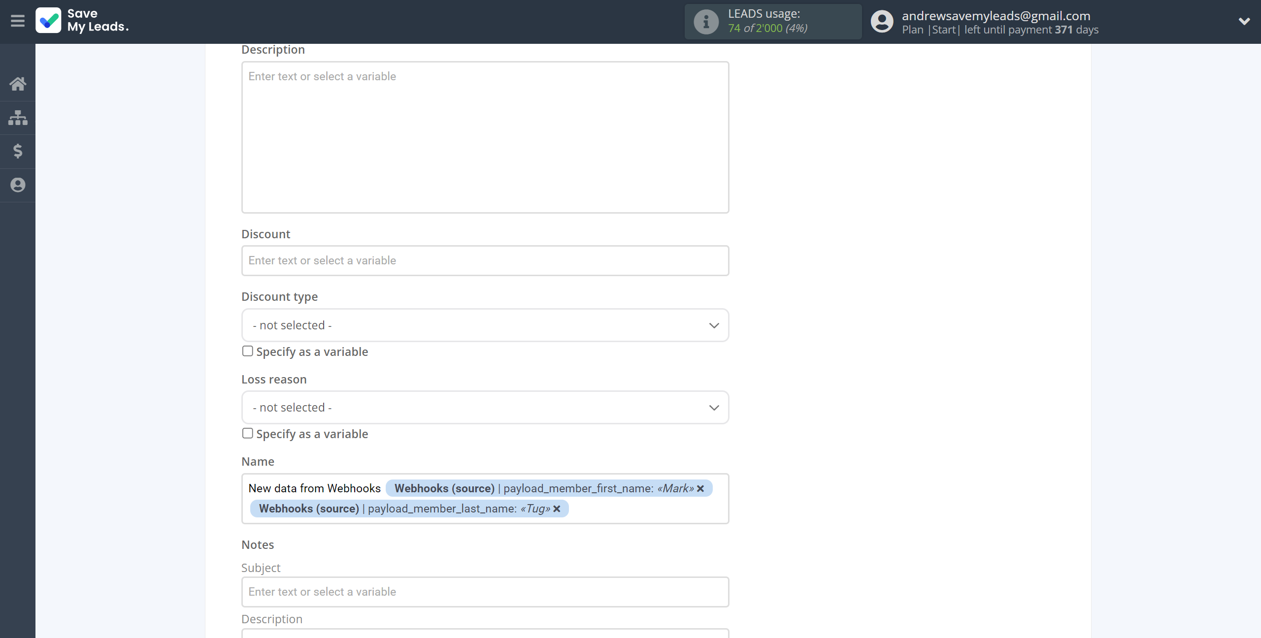 How to Connect Webhooks with AgileCRM Create Deal | Assigning fields How to Connect Webhooks with AgileCRM Create Deal | Assigning fields