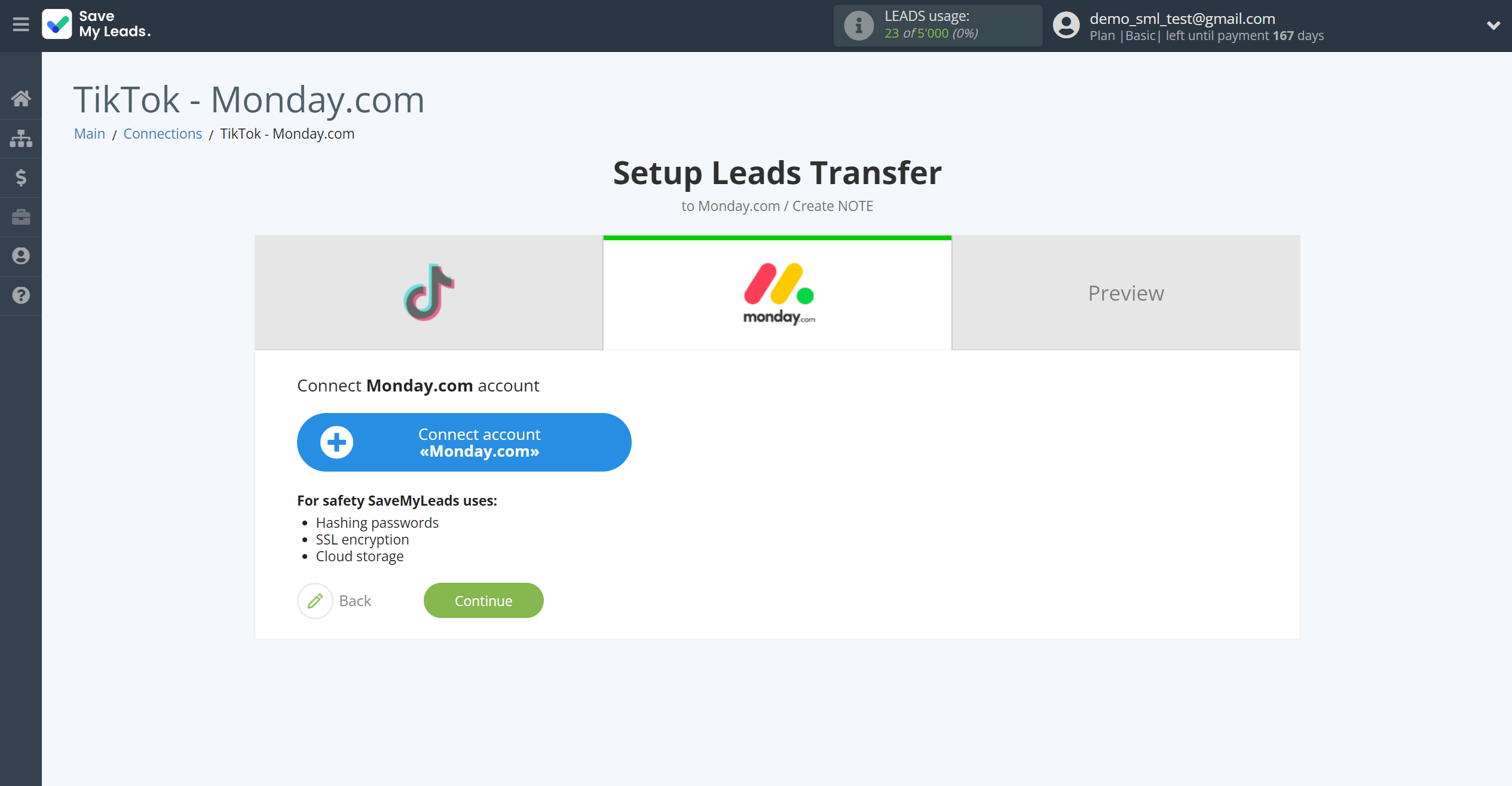 How to Connect TikTok with Monday.com | Data Destination account connection How to Connect TikTok with Monday.com | Data Destination account connection