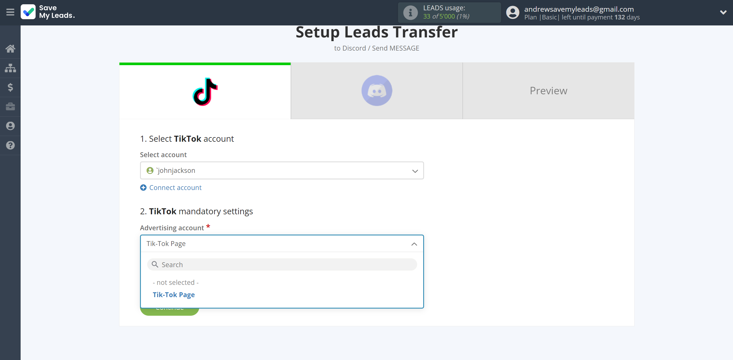 How to Connect TikTok with Discord | Data Source account connection How to Connect TikTok with Discord | Data Source account connection