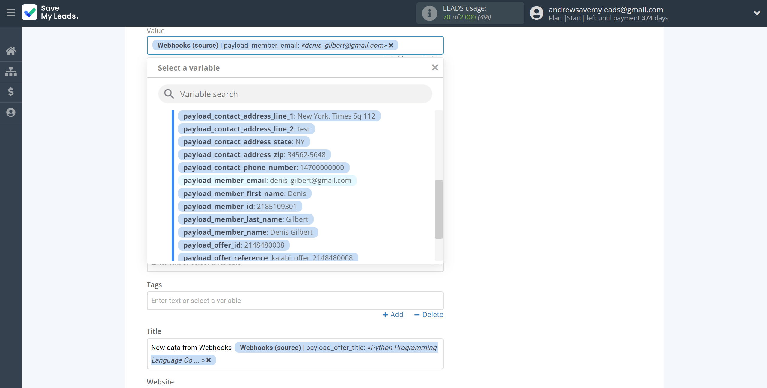 How to Connect Webhooks with AgileCRM Create Contacts | Assigning fields How to Connect Webhooks with AgileCRM Create Contacts | Assigning fields