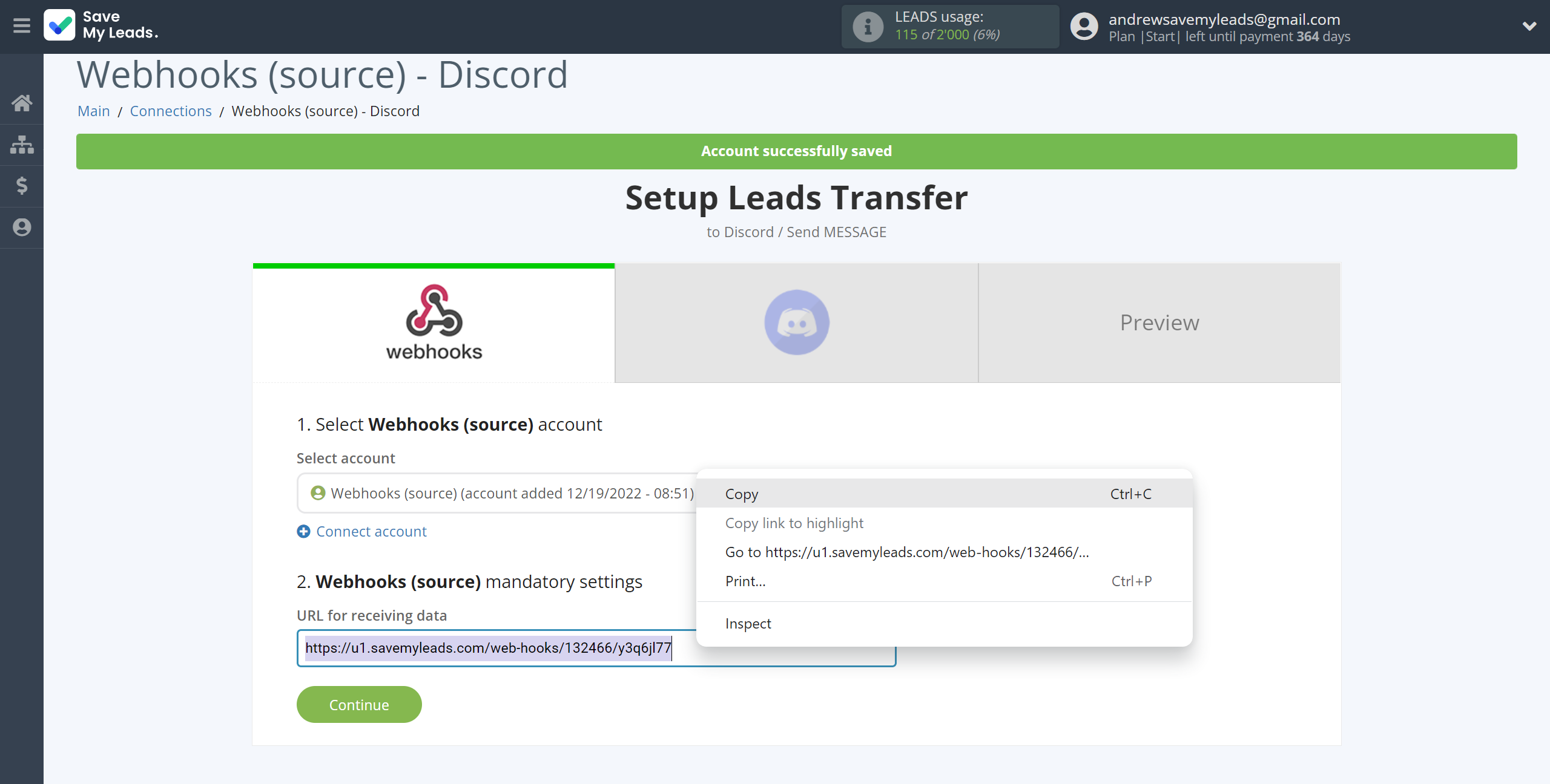 How to Connect Webhooks with Discord | Data Source account connection How to Connect Webhooks with Discord | Data Source account connection