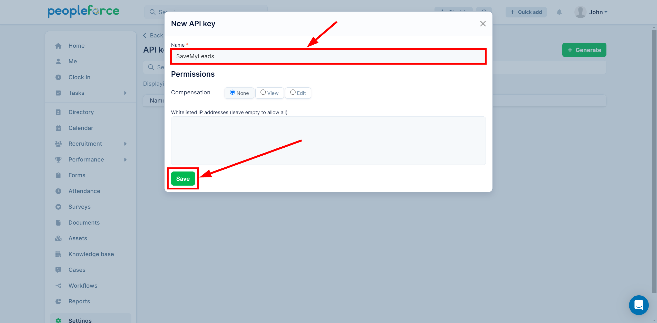 How to Connect Webhooks with PeopleForce Add Candidate | Creating an API key How to Connect Webhooks with PeopleForce Add Candidate | Creating an API key