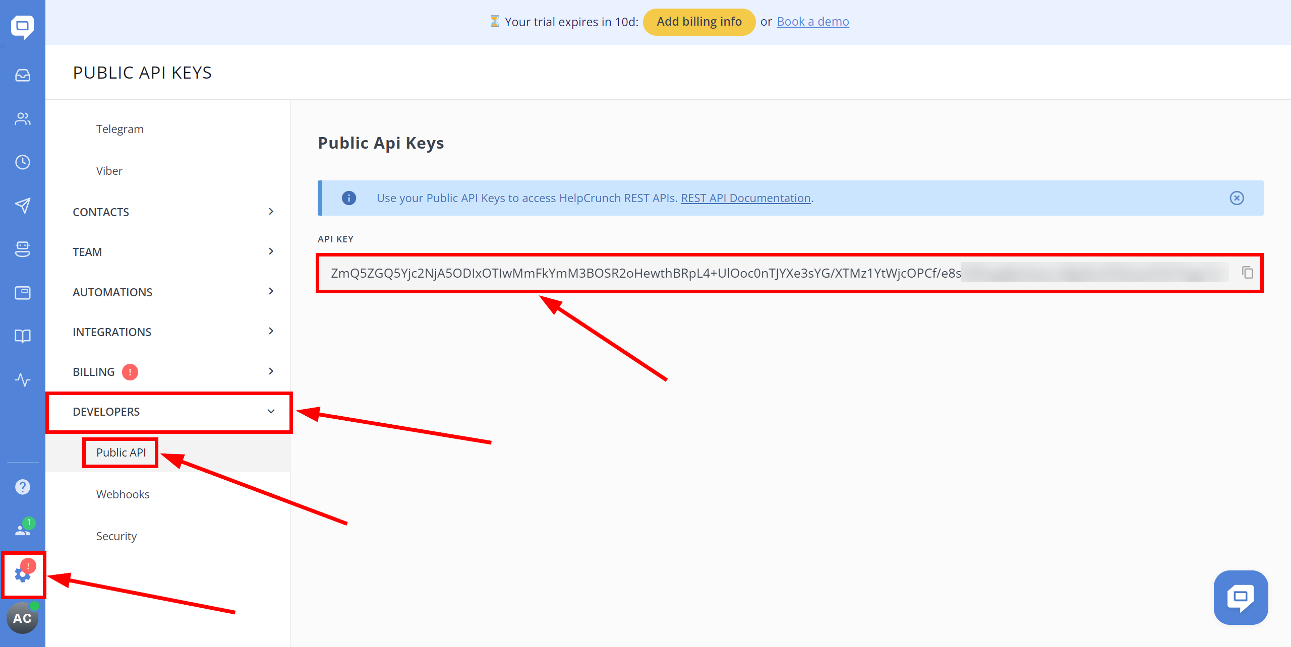 How to Connect Webhooks with HelpCrunch Create Contacts | Data Destination account connection How to Connect Webhooks with HelpCrunch Create Contacts | Data Destination account connection