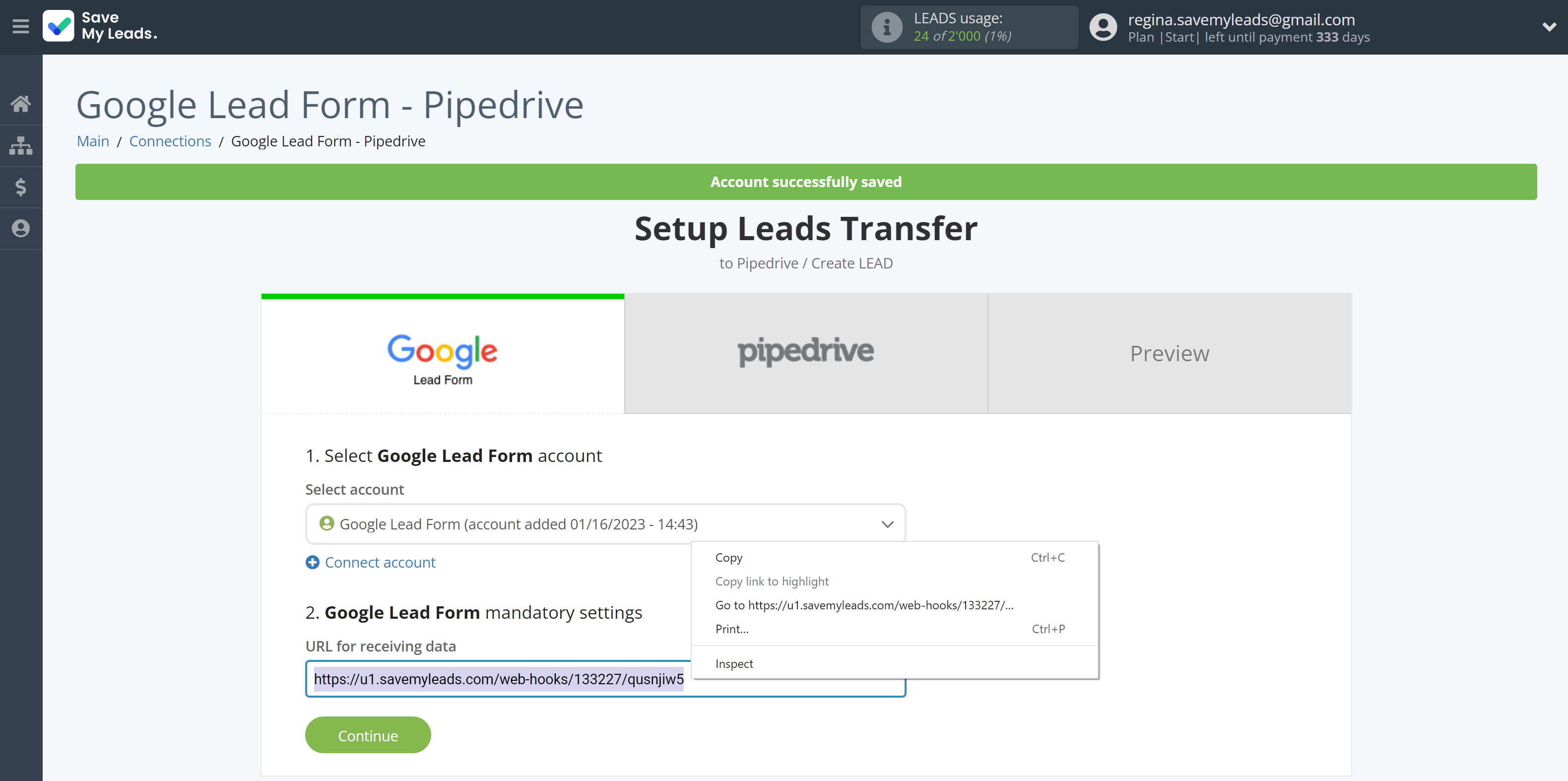 How to Connect Google Lead Form with Pipedrive Create Lead | Data Source account connection How to Connect Google Lead Form with Pipedrive Create Lead | Data Source account connection