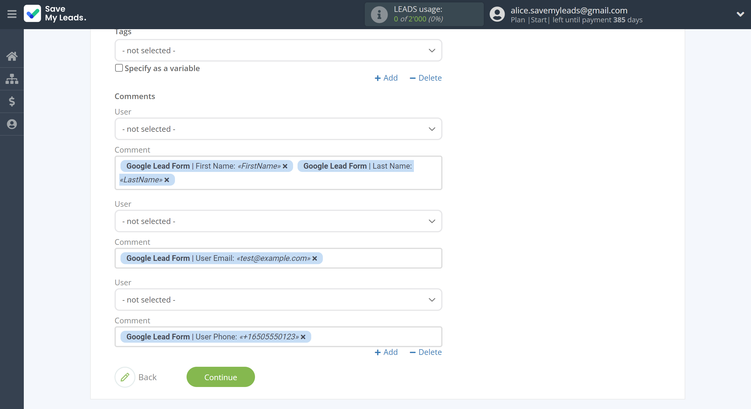 How to Connect Google Lead Form with MeisterTask | Assigning fields How to Connect Google Lead Form with MeisterTask | Assigning fields