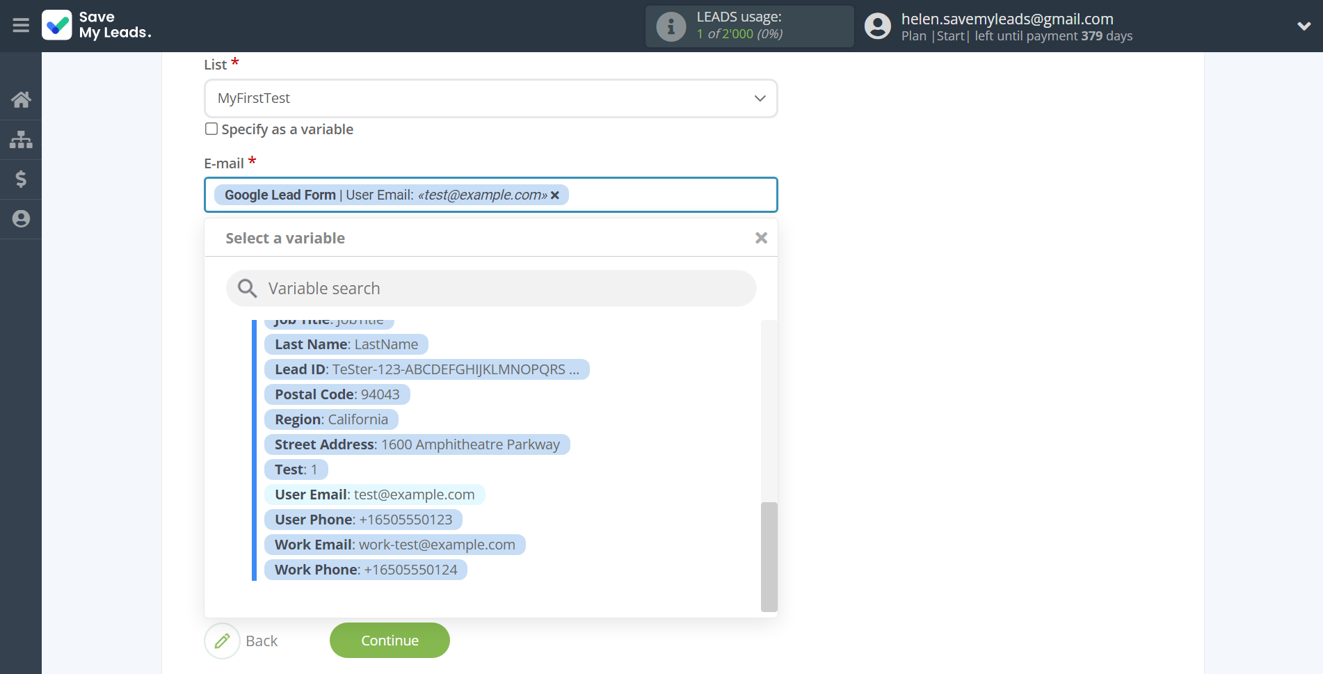 How to Connect Google Lead Form with Mailjet | Assigning fields How to Connect Google Lead Form with Mailjet | Assigning fields