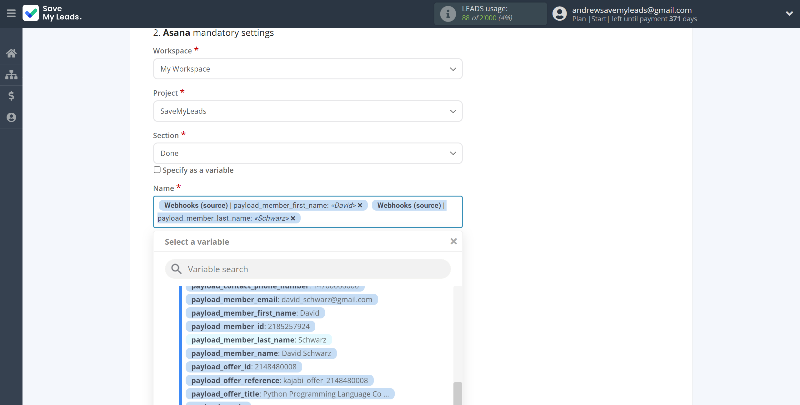 How to Connect Webhooks with Asana | Assigning fields How to Connect Webhooks with Asana | Assigning fields