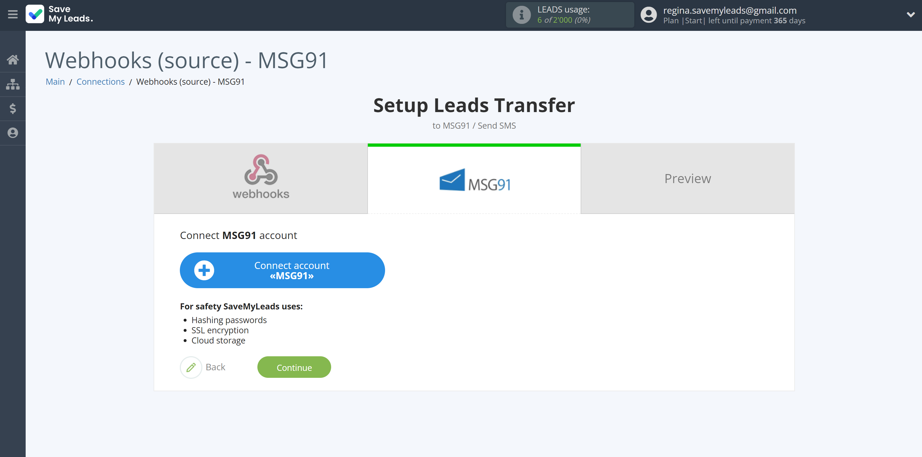 How to Connect Webhooks with MSG91 Send SMS | Data Source account connection How to Connect Webhooks with MSG91 Send SMS | Data Source account connection