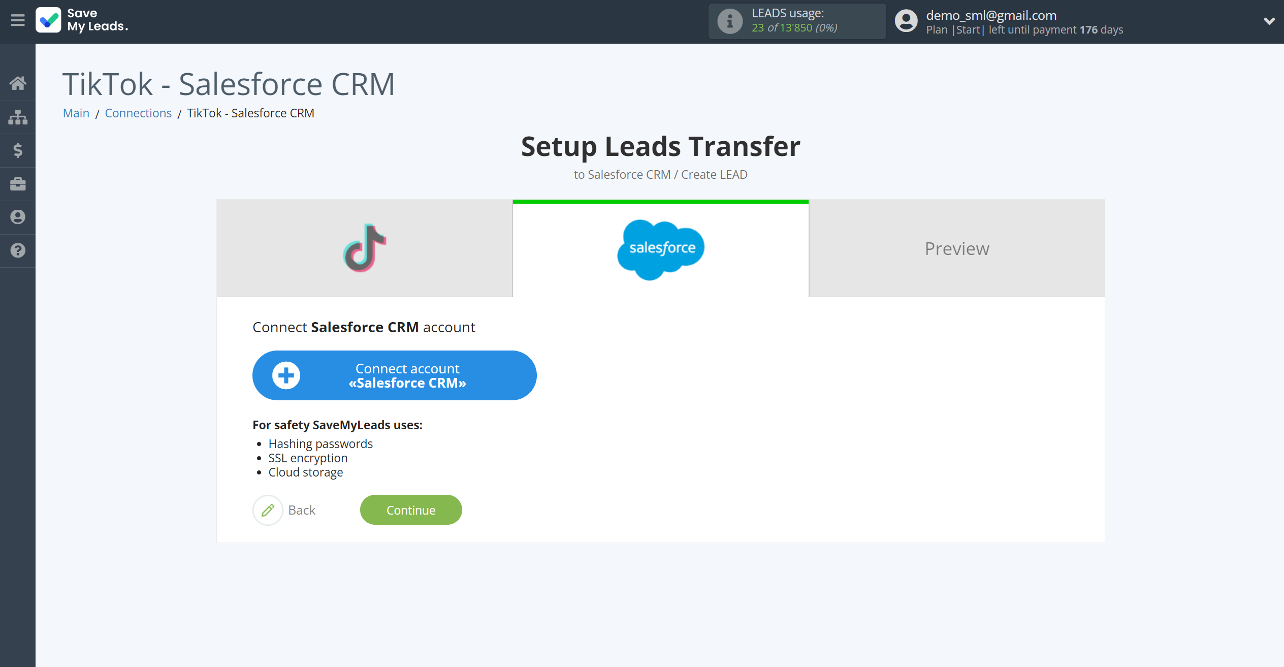 How to Connect TikTok with Salesforce CRM Create Lead | Data Destination account connection How to Connect TikTok with Salesforce CRM Create Lead | Data Destination account connection