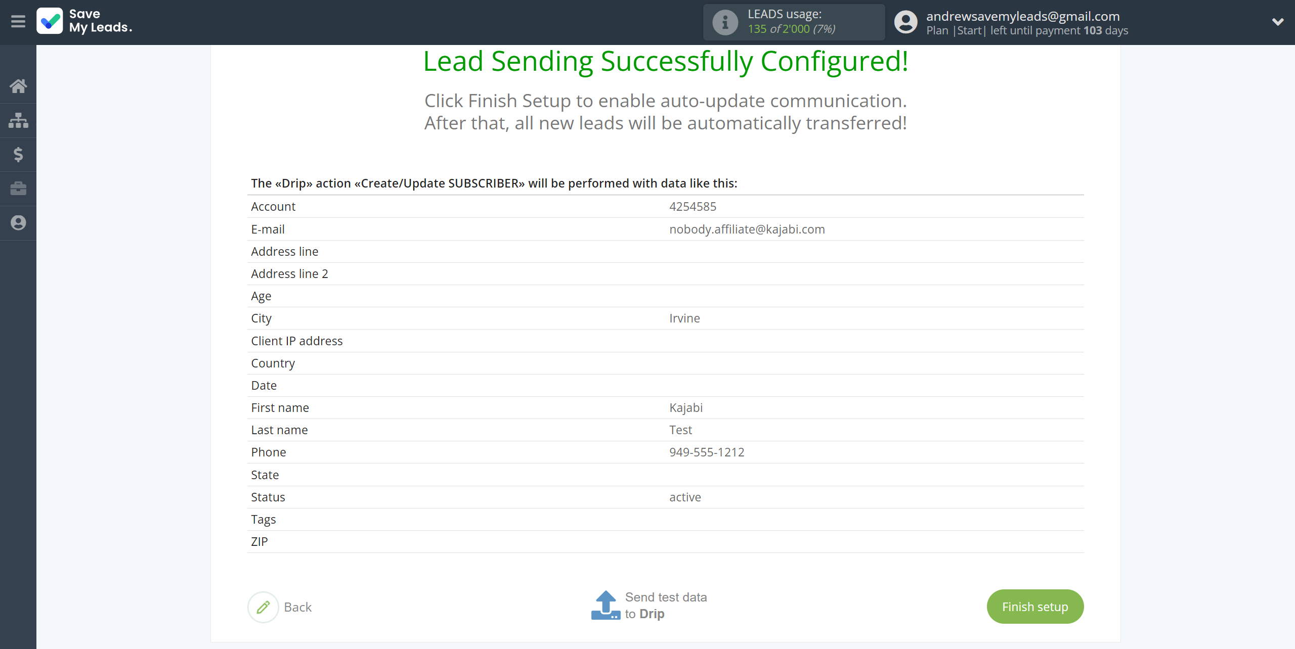 How to Connect Webhooks with Drip Create/Update Subscribers | Test data How to Connect Webhooks with Drip Create/Update Subscribers | Test data