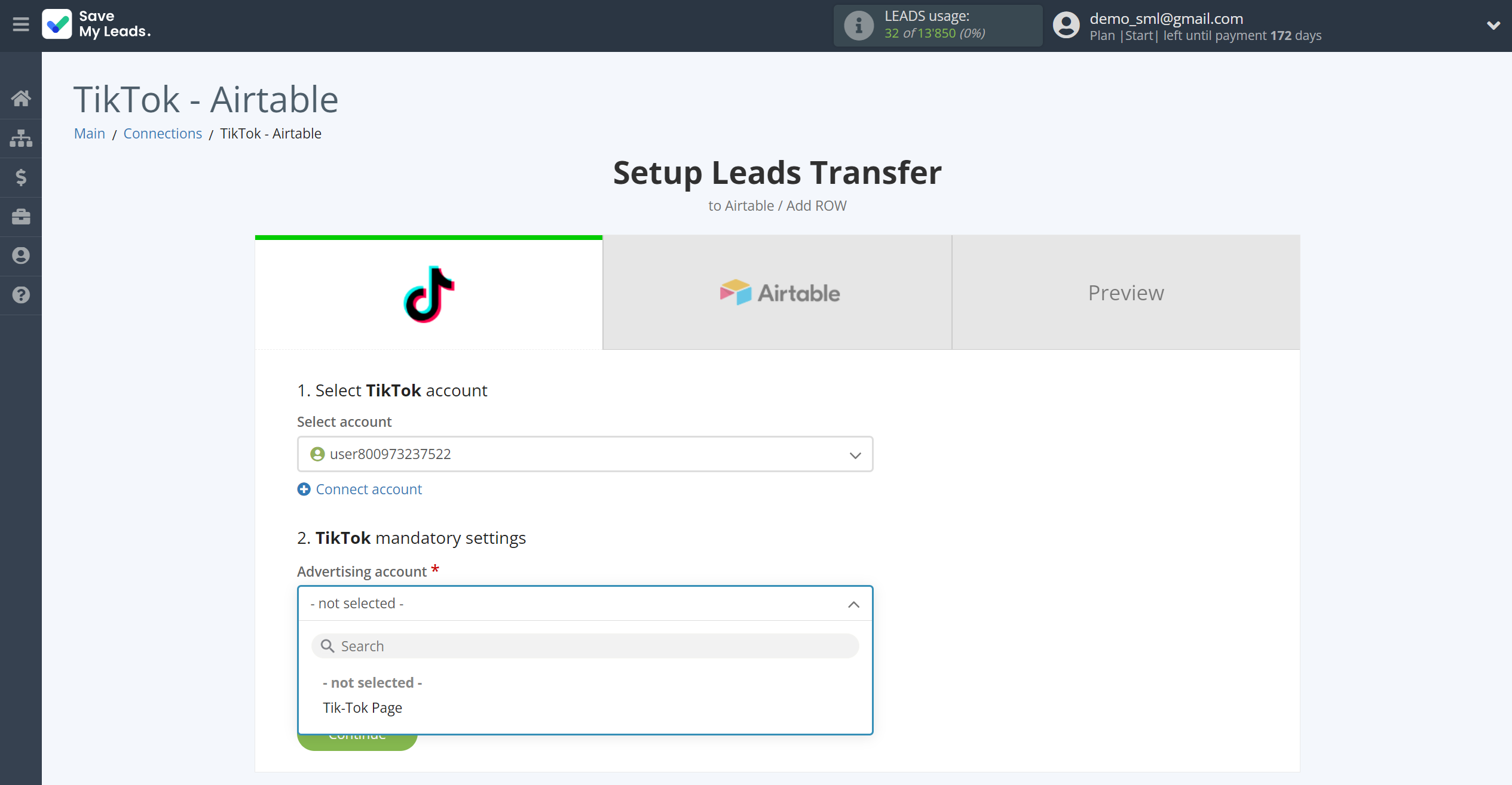 How to Connect TikTok with AirTable | Data Source account connection How to Connect TikTok with AirTable | Data Source account connection