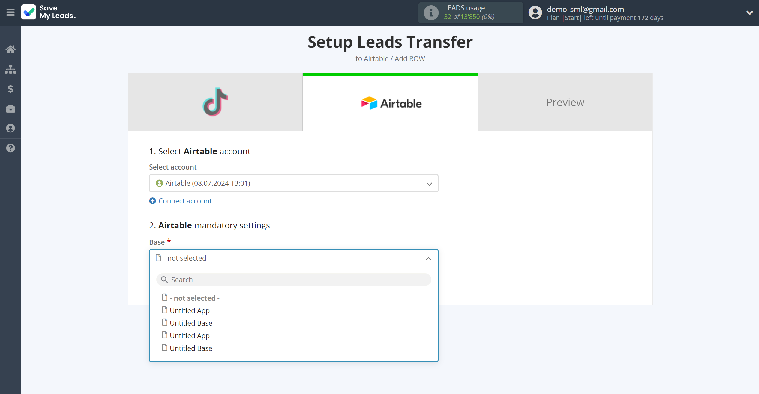 How to Connect TikTok with AirTable | Assigning fields How to Connect TikTok with AirTable | Assigning fields