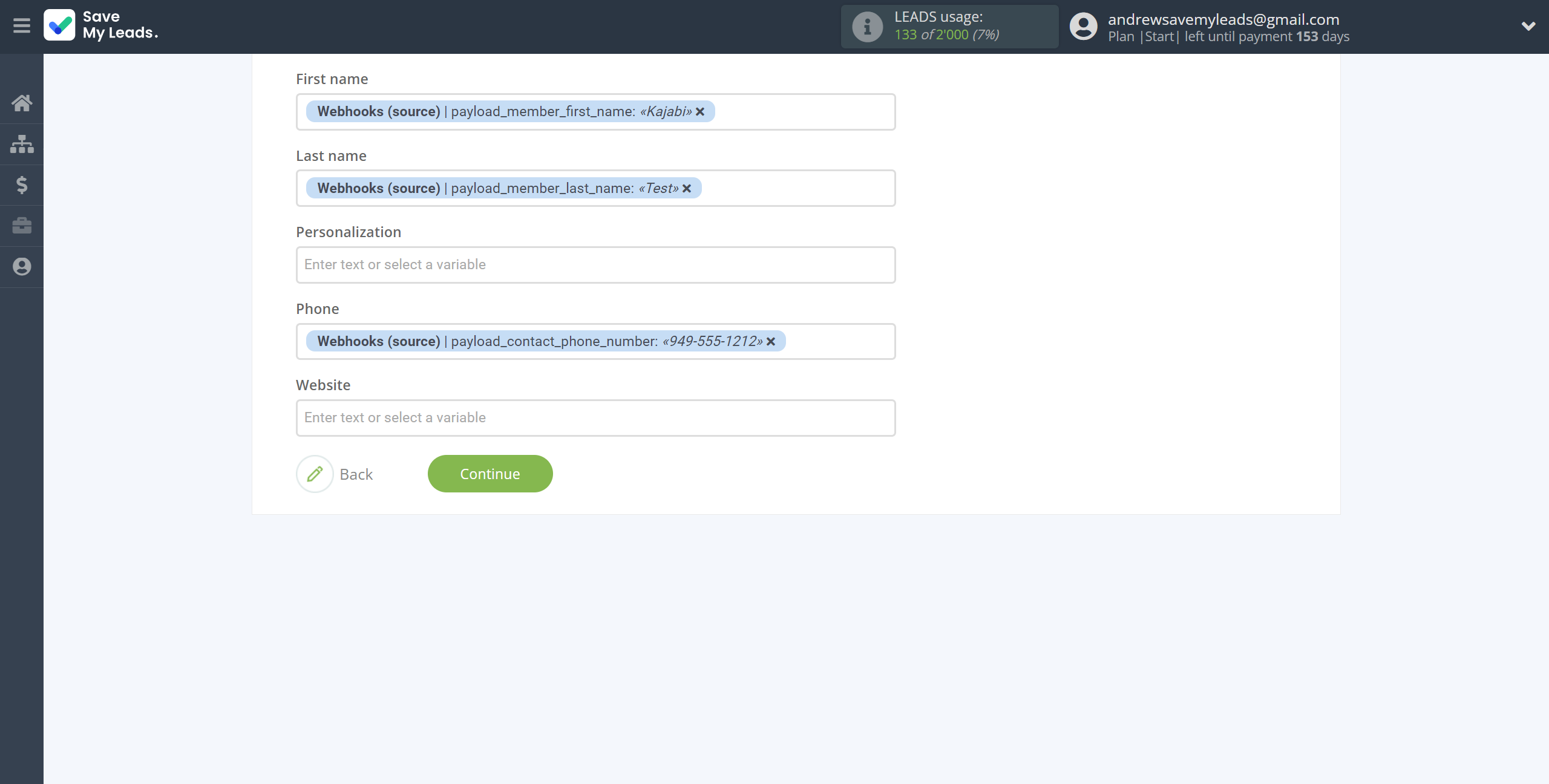 How to Connect Webhooks with Instantly Add lead to campaign | Assigning fields How to Connect Webhooks with Instantly Add lead to campaign | Assigning fields