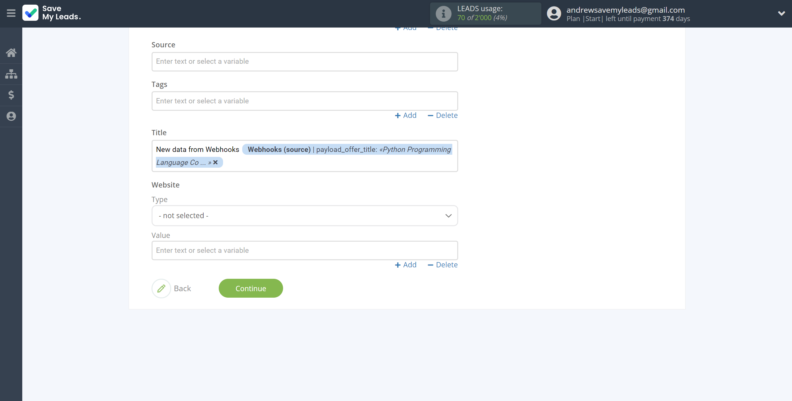 How to Connect Webhooks with AgileCRM Create Contacts | Assigning fields How to Connect Webhooks with AgileCRM Create Contacts | Assigning fields