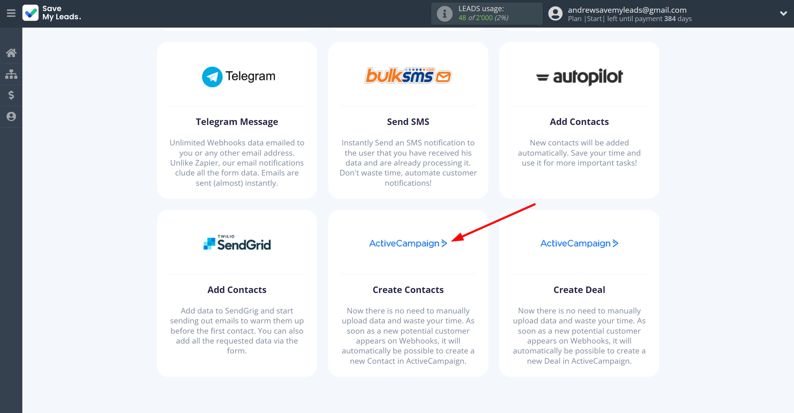How to Connect Webhooks with ActiveCampaign Create Contacts | Data Destination system selection How to Connect Webhooks with ActiveCampaign Create Contacts | Data Destination system selection