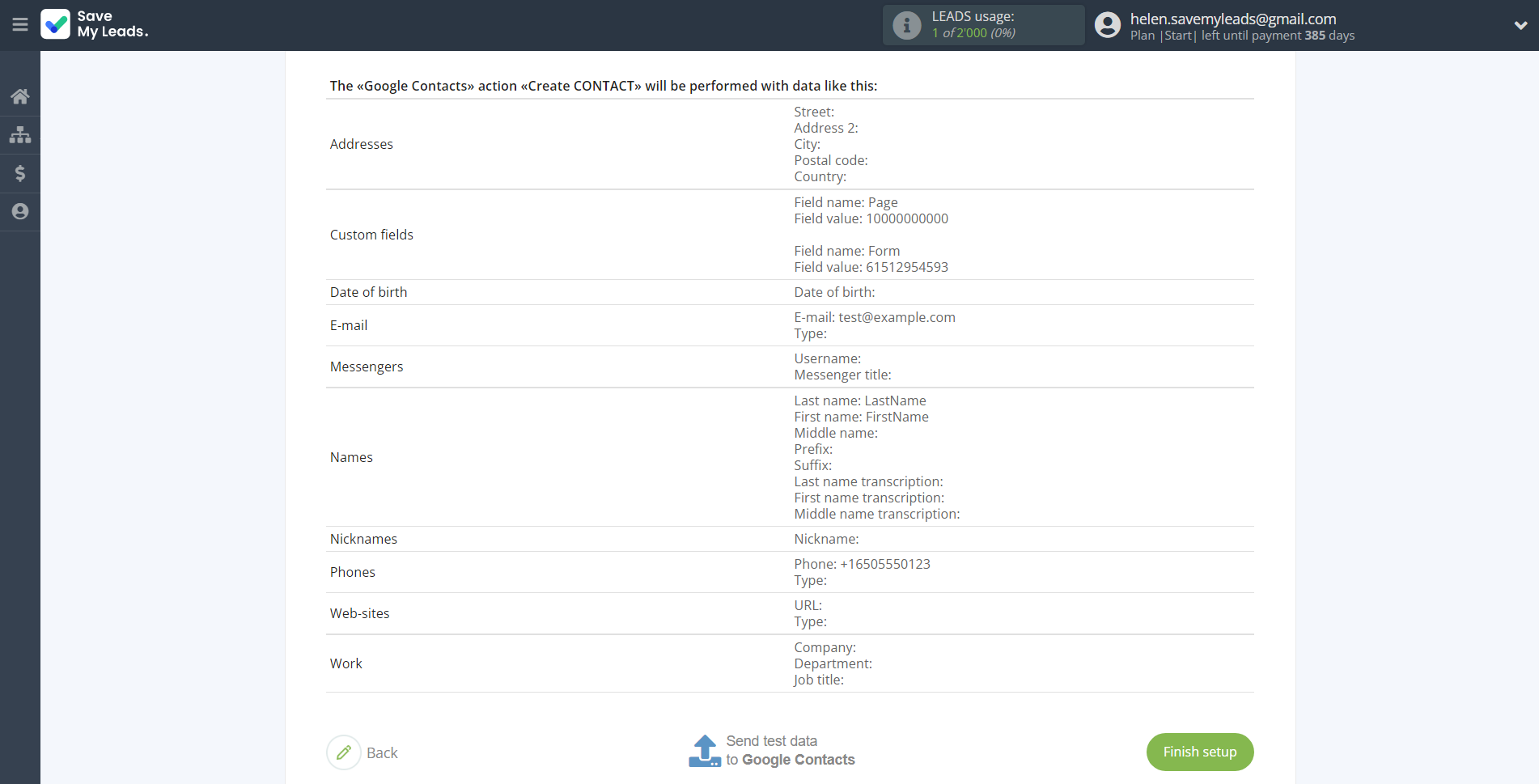 How to Connect Google Lead Form with Google Contacts | Test data How to Connect Google Lead Form with Google Contacts | Test data