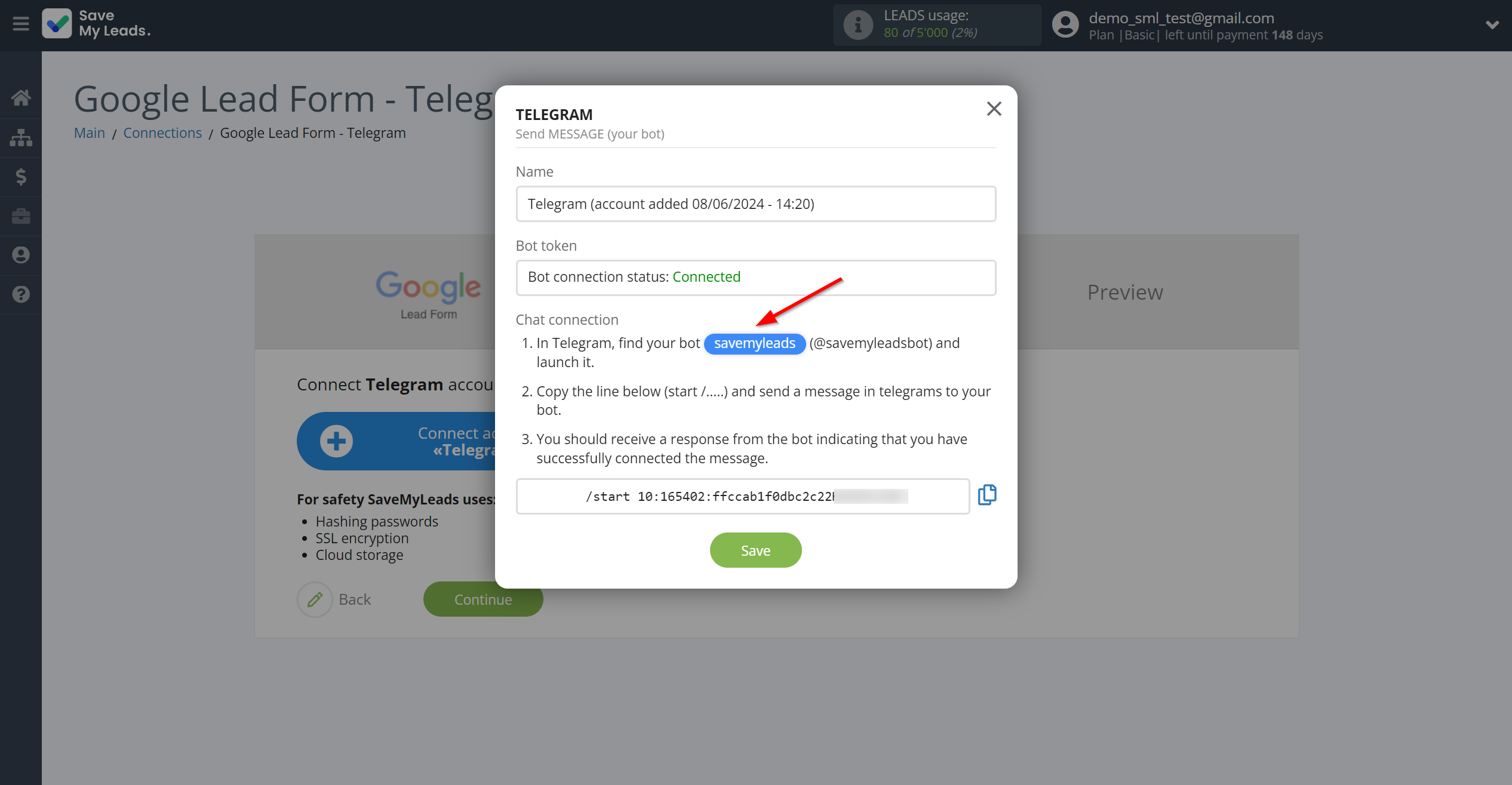 How to Connect Google Lead Form with Telegram (your bot) | Data Destination account connection How to Connect Google Lead Form with Telegram (your bot) | Data Destination account connection