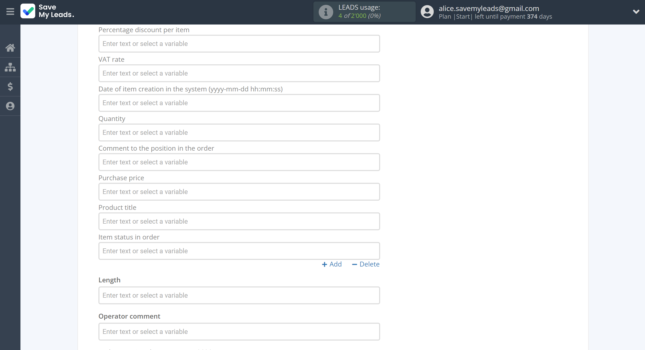 How to Connect Google Lead Form with Simla Create Order | Assigning fields How to Connect Google Lead Form with Simla Create Order | Assigning fields