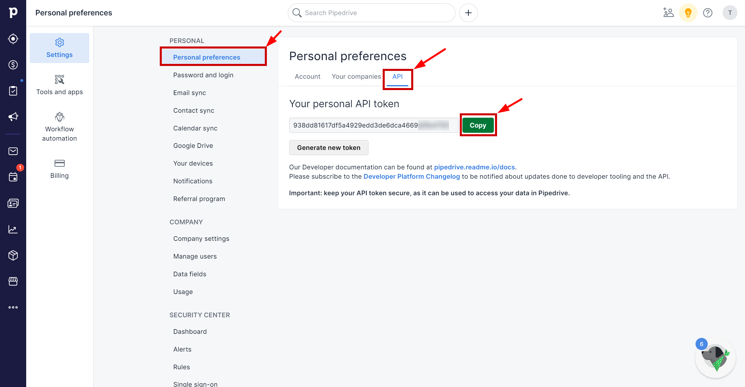 How to Connect Webhooks with Pipedrive Create Task | Data Destination account connection How to Connect Webhooks with Pipedrive Create Task | Data Destination account connection
