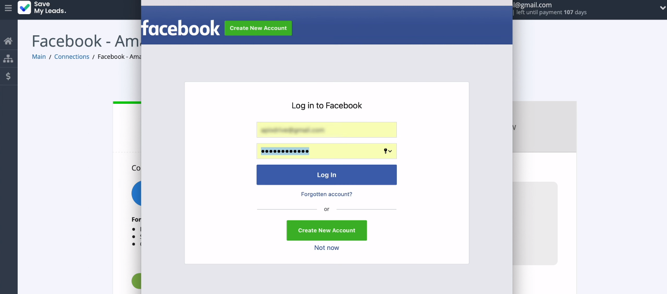 Facebook and Amazon DynamoDB integration | Login to FB Facebook and Amazon DynamoDB integration | Login to FB