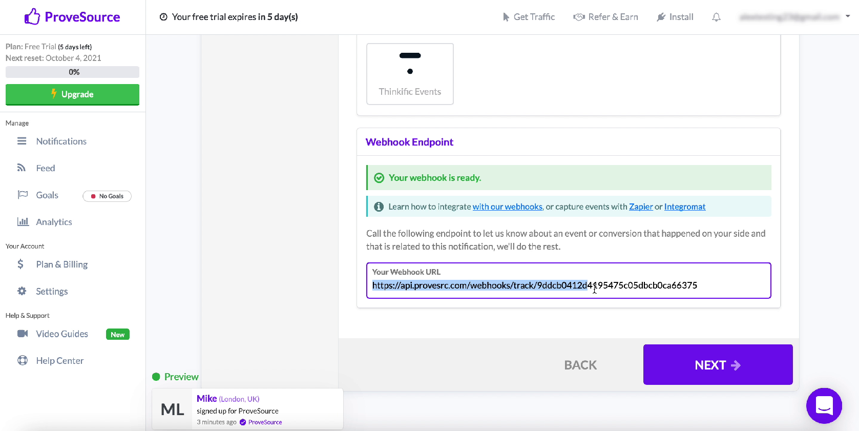 How to Automatically Send Data to ProveSource from Facebook Leads | Copy the link How to Automatically Send Data to ProveSource from Facebook Leads | Copy the link