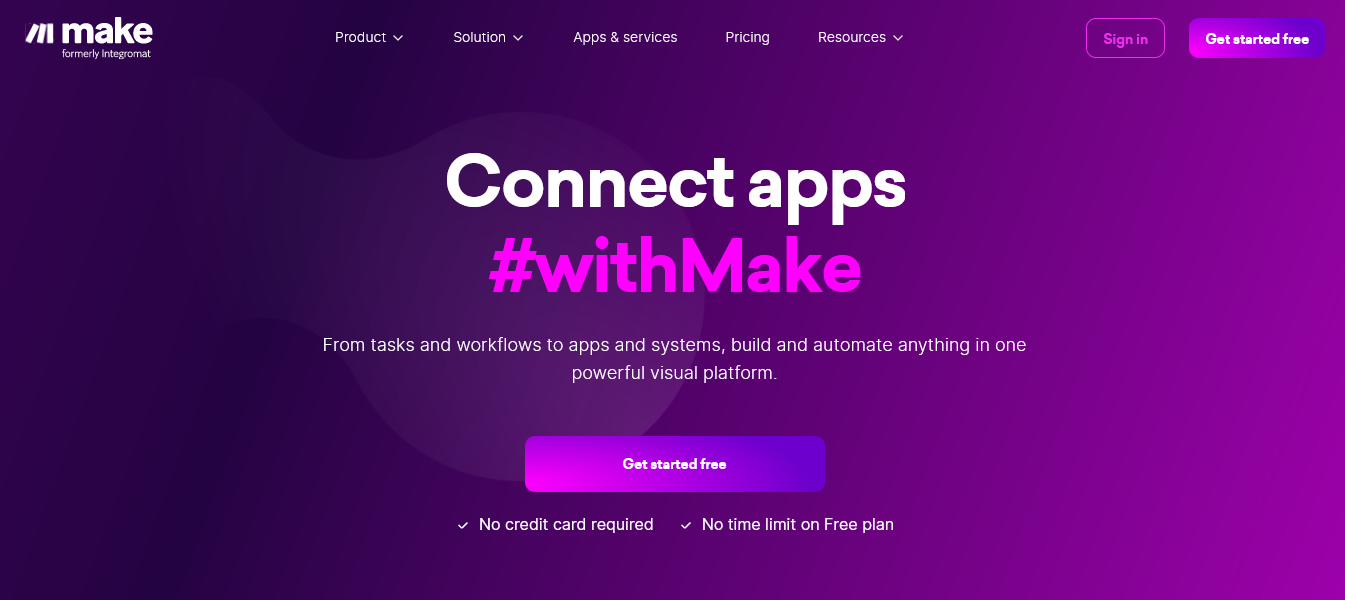 Integromat vs Zapier: comparison | Make<br> Integromat vs Zapier: comparison | Make<br>