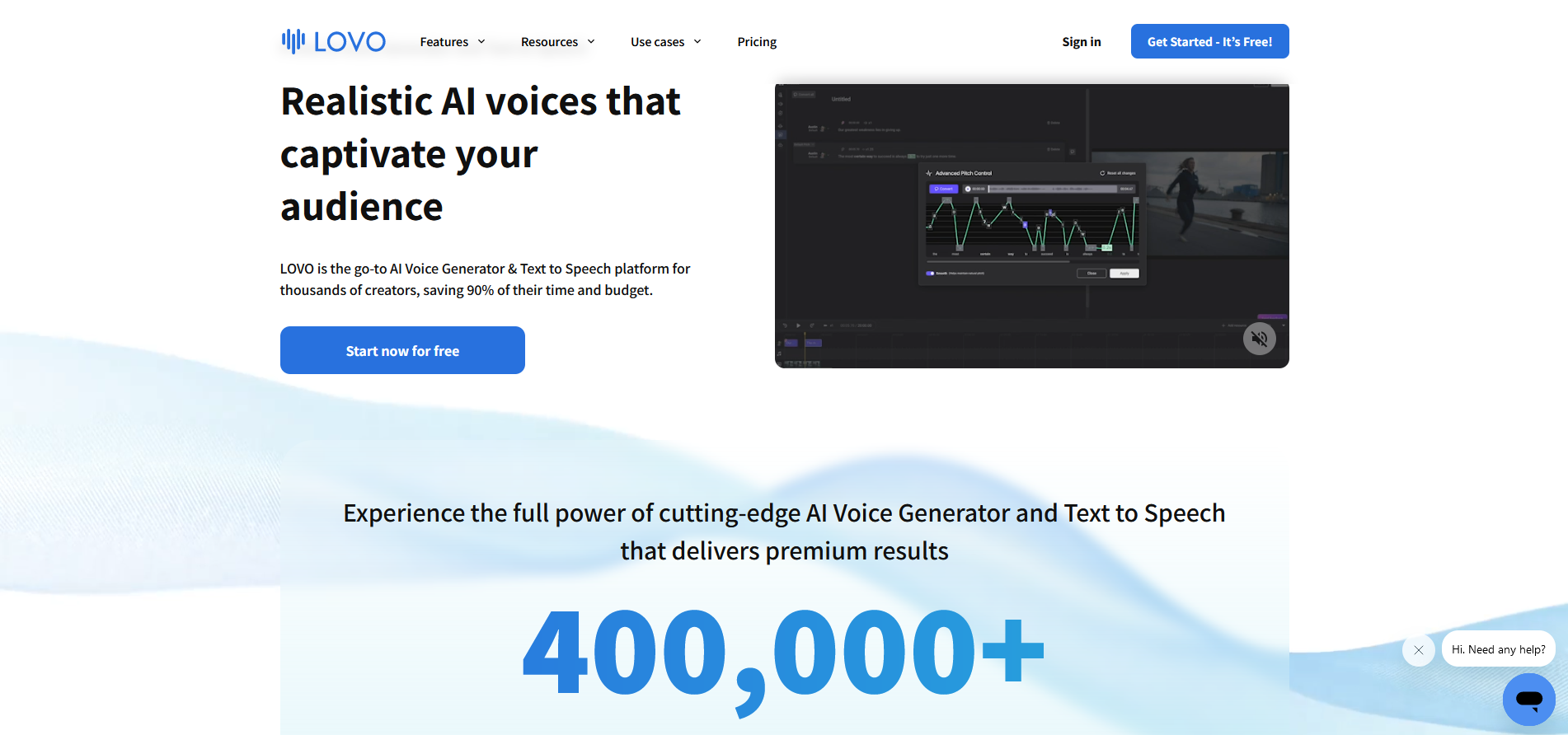 Top AI Audio, Voice, Music Generators | LOVO Top AI Audio, Voice, Music Generators | LOVO