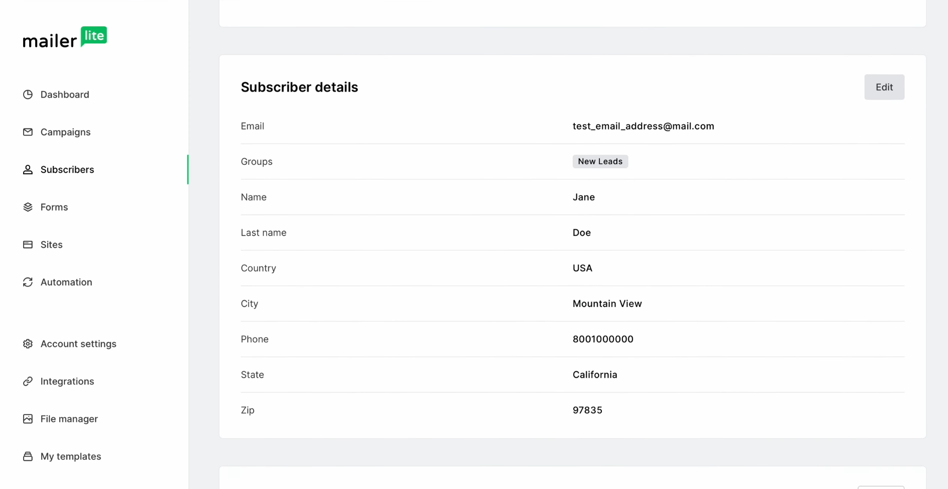 MailerLite and TikTok integration | Check the result MailerLite and TikTok integration | Check the result