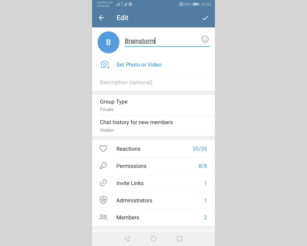 How to create a Telegram group | Edit group How to create a Telegram group | Edit group