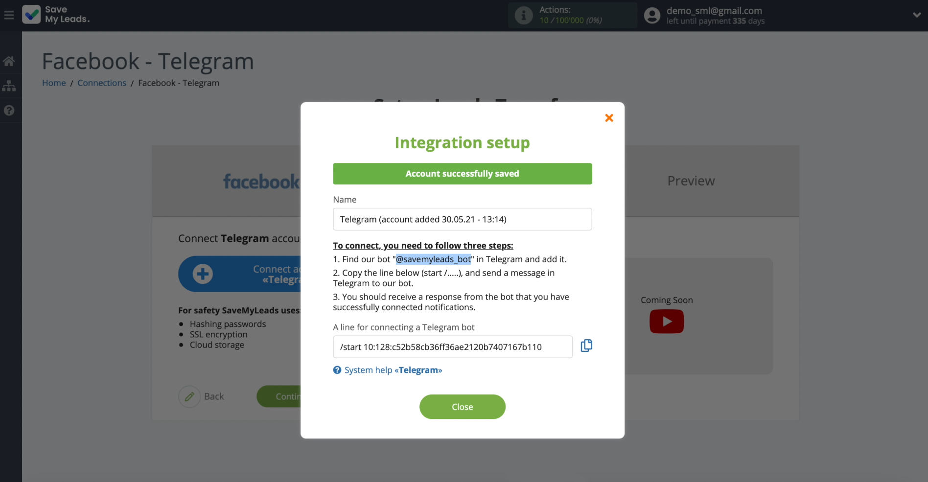 How to set up the upload of new leads from a Facebook advertising account in Telegram | Connect to the bot How to set up the upload of new leads from a Facebook advertising account in Telegram | Connect to the bot