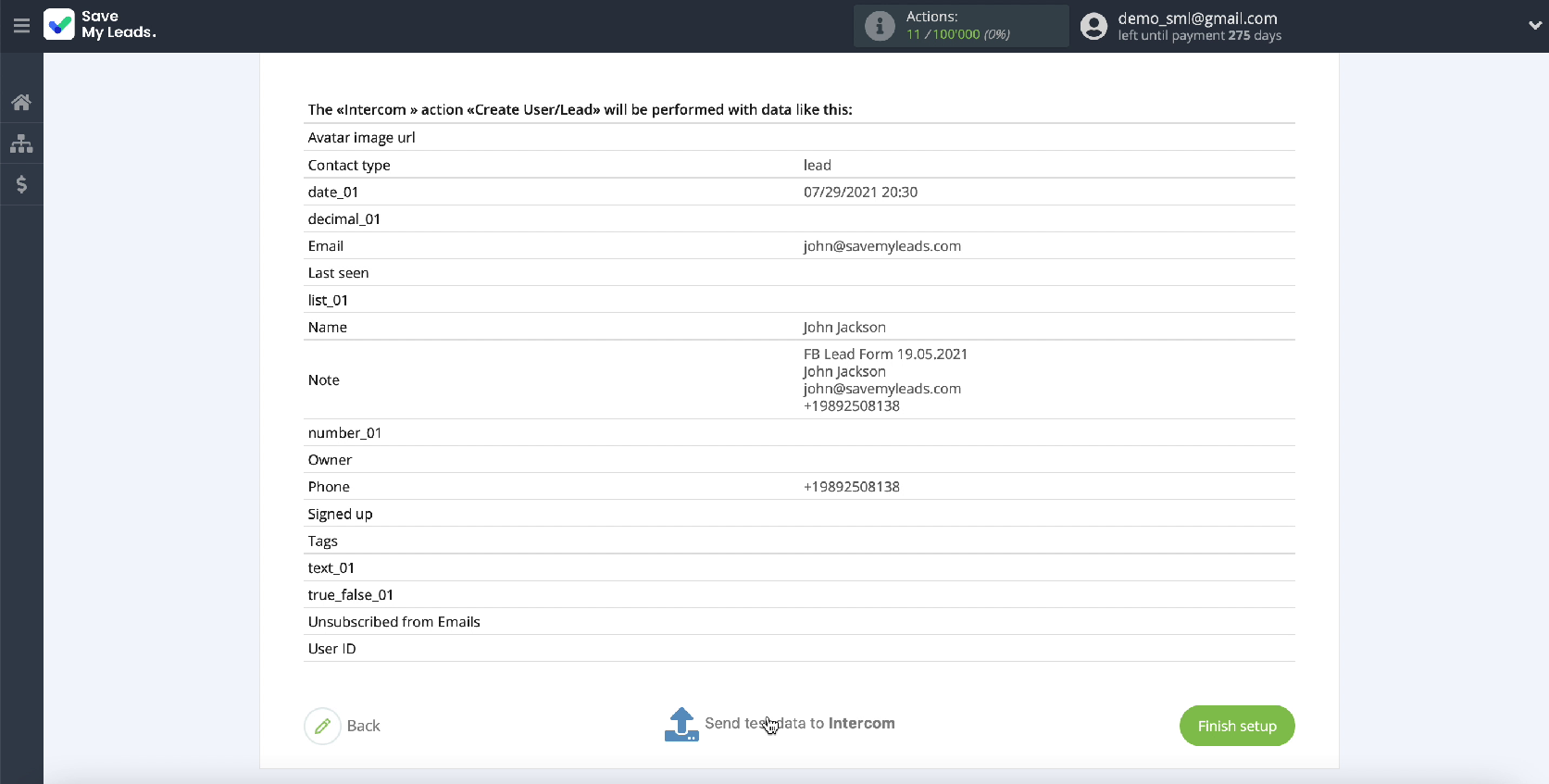How to Create Intercom Leads from New Facebook Leads | Sending test data How to Create Intercom Leads from New Facebook Leads | Sending test data