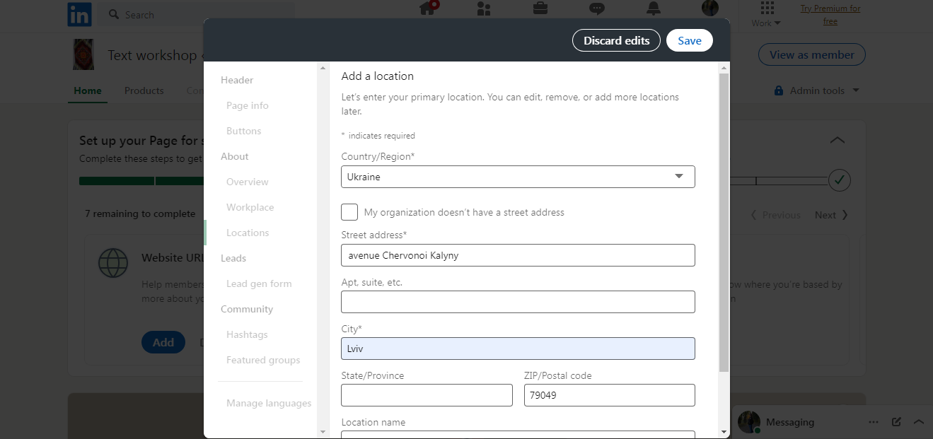 How to Create a Page on LinkedIn | Locations How to Create a Page on LinkedIn | Locations