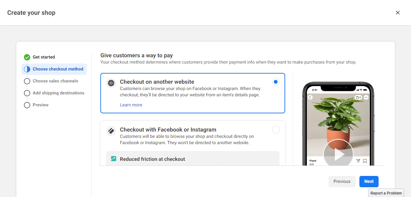 Choose a payment method Choose a payment method