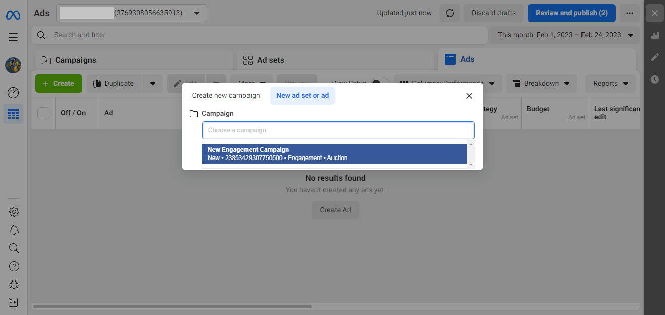 Creating an ad in Facebook (Meta) Ads Manager | Choose your campaign Creating an ad in Facebook (Meta) Ads Manager | Choose your campaign