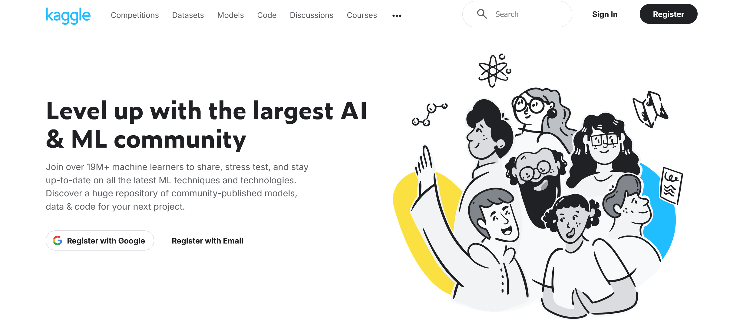 Kaggle website<br> Kaggle website<br>