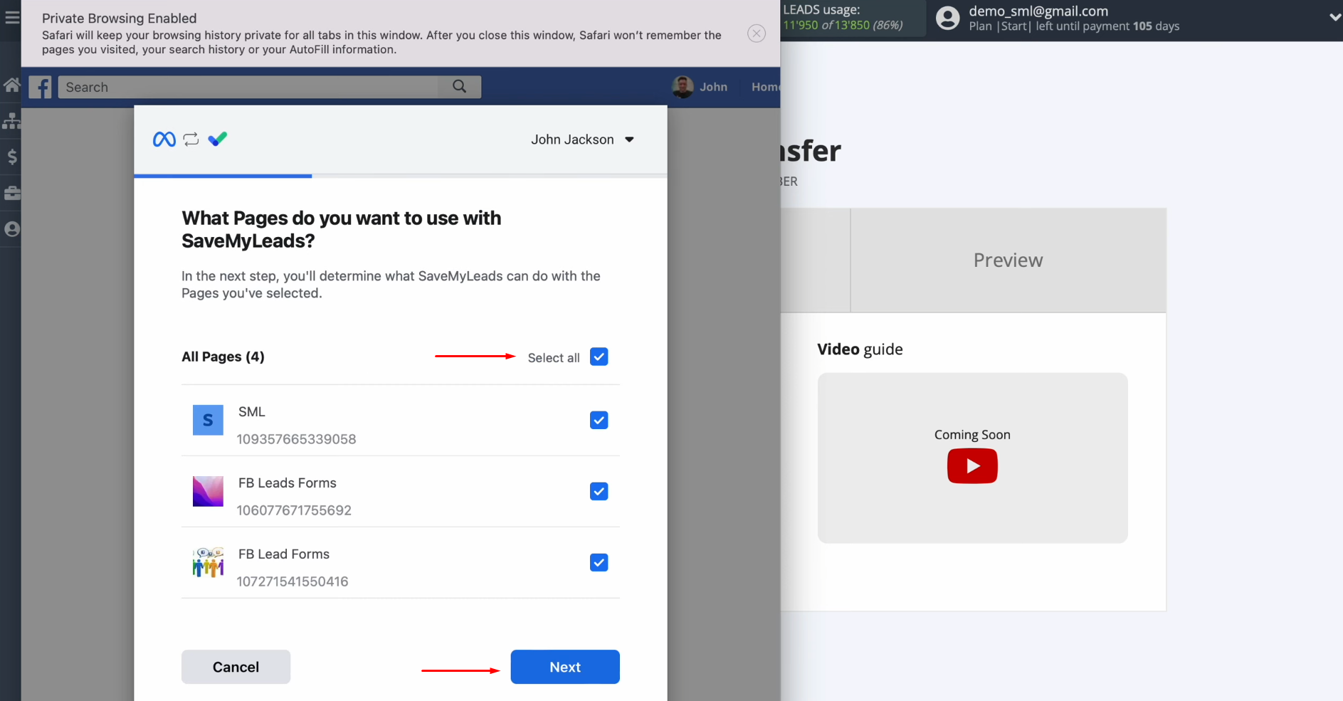 Facebook and Drip integration | Check all advertising pages Facebook and Drip integration | Check all advertising pages