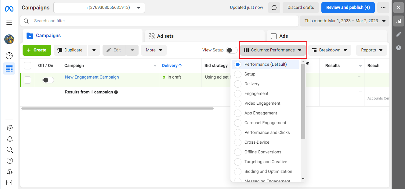 Track Ad Campaign Performance in Ads Manager | Columns Track Ad Campaign Performance in Ads Manager | Columns