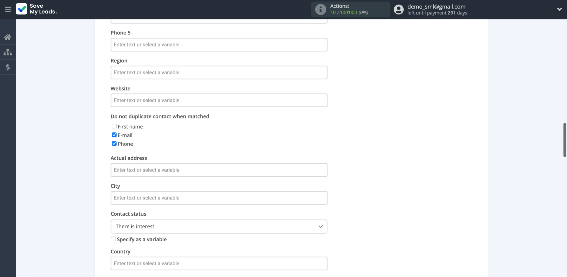 Set up sending leads to WireCRM, part 5 Set up sending leads to WireCRM, part 5 