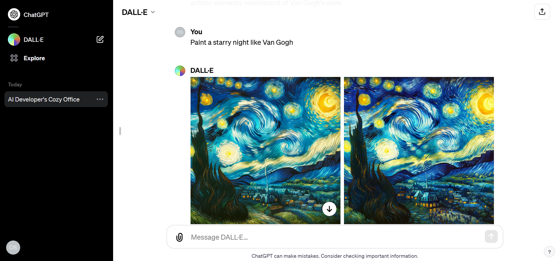 How to use DALL-E 3 | Van Gogh's Starry Night How to use DALL-E 3 | Van Gogh's Starry Night