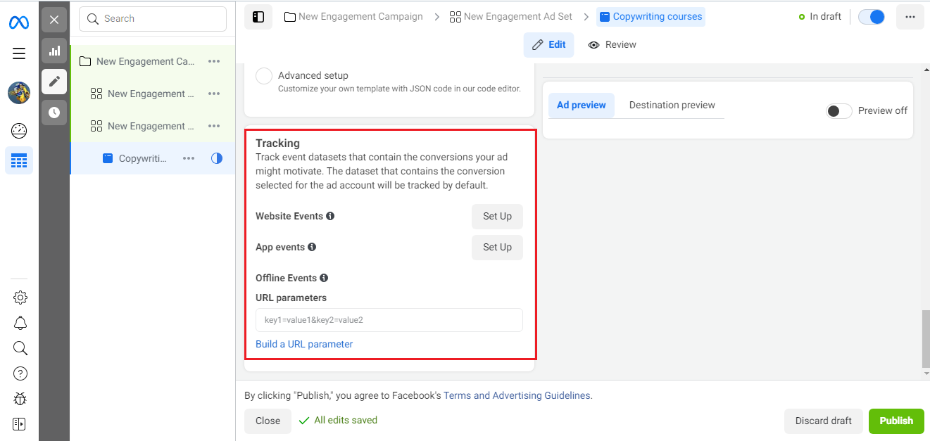 Creating an ad in Facebook (Meta) Ads Manager | Tracking Creating an ad in Facebook (Meta) Ads Manager | Tracking
