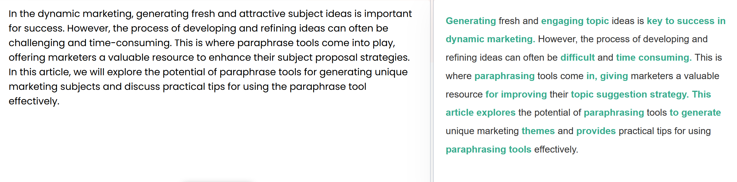 Paraphrasing tools Paraphrasing tools
