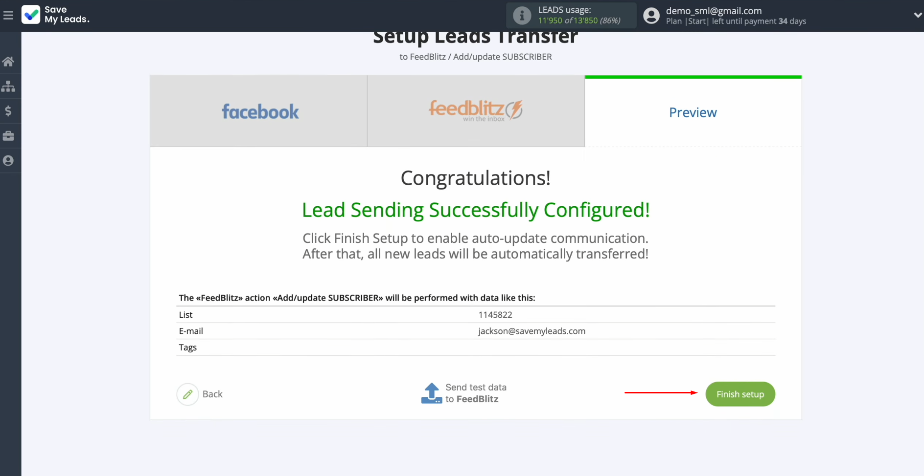 FeedBlitz and Facebook integration | Enable auto-update FeedBlitz and Facebook integration | Enable auto-update