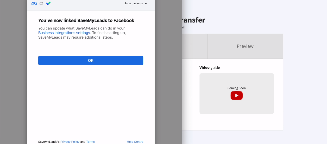 Facebook and iCloud integration | Account FB linked to SML Facebook and iCloud integration | Account FB linked to SML